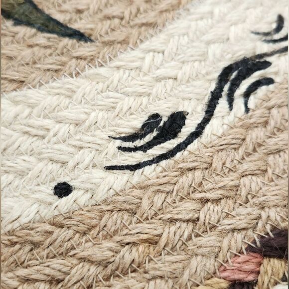 Braided Earth Rug - NWT - Picture 5 of 7